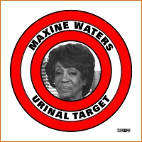 Maxine Waters Urinal Target